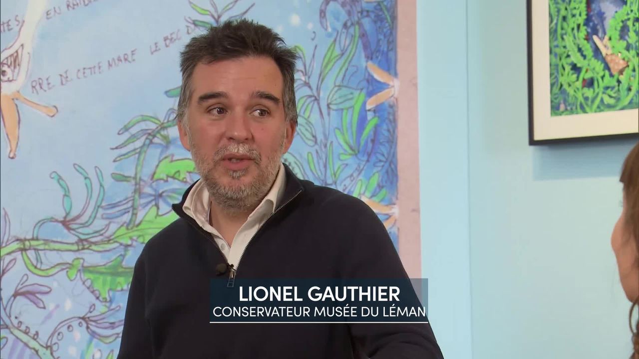 Entretien avec Lionel Gauthier, conservateur du Musée du Léman [RTS]