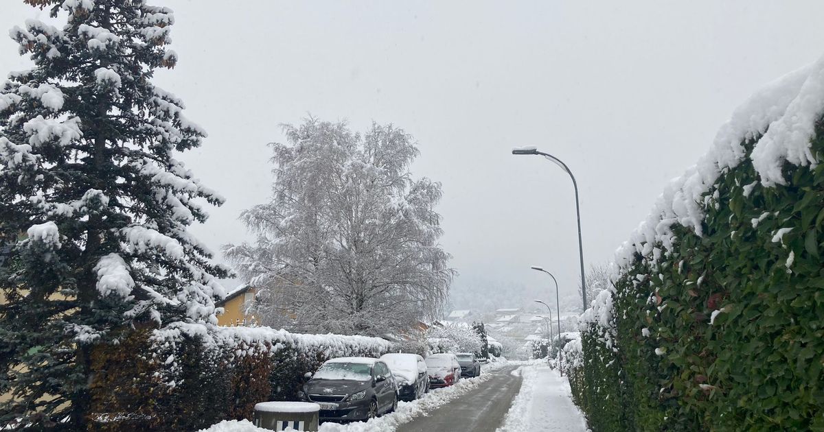 Pierwszy śnieg pada na równinie, najbardziej dotkniętej francuskojęzycznej Szwajcarii – rts.ch