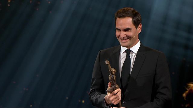 Sports Awards: hommage à l'immense carrière de Roger Federer [RTS]
