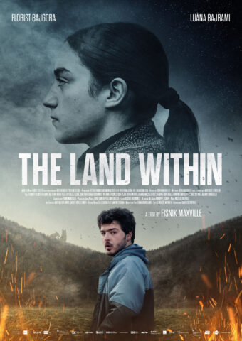 L'affiche de "The Land Within", un long métrage de Fisnik Maxville. [Alva Film Production / Ikonë Sutdio - RTS Radio Télévision Suisse]