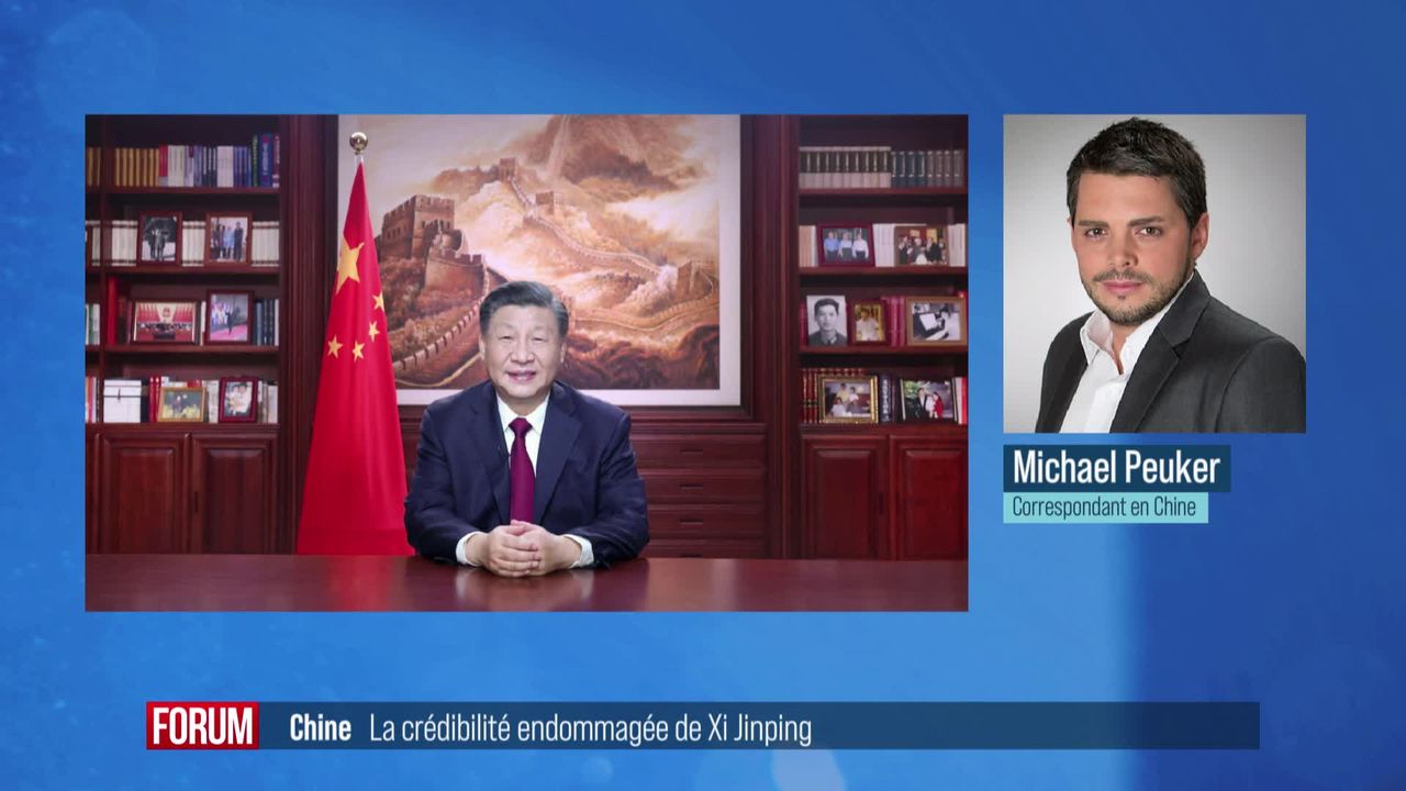 Chine: la crédibilité endommagée de Xi Jinping [RTS]