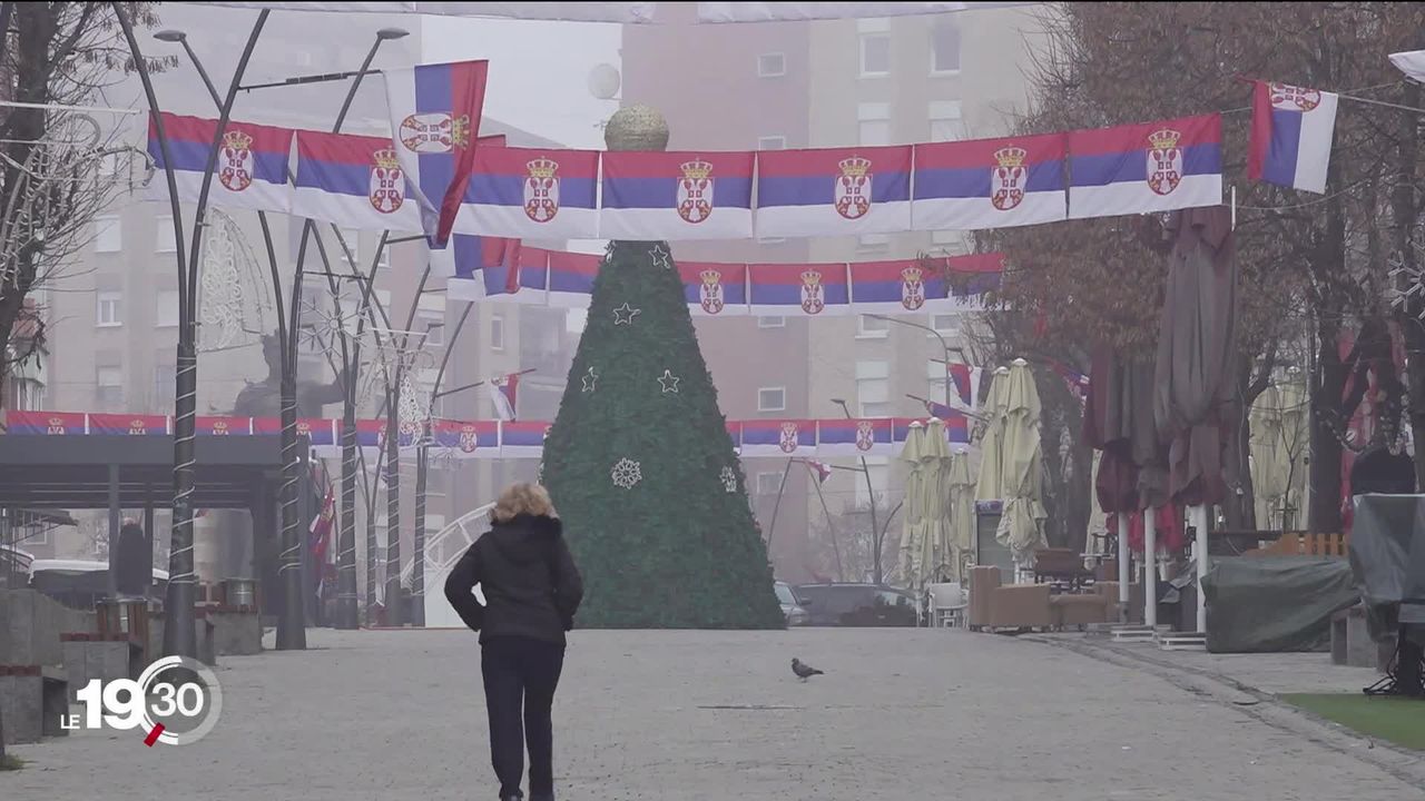 Reportage dans la ville de Mitrovica, ville symbole d’un Kosovo divisé entre les Serbes et les Albanais [RTS]