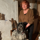 Claudie Hunzinger, auteure de "un chien à ma table", publié chez Grasset et recompensé par le Prix Femina 2022.
 [Manuela Salvi - RTS]