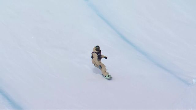 Laax, snowboard slopestyle dames, demi-finale: Mia Brookes (GBR) remporte la demi-finale avec 81.56 pts [RTS]