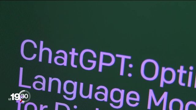 Le programme d'intelligence artificielle "ChatGPT" préoccupe les écoles et les universités [RTS]