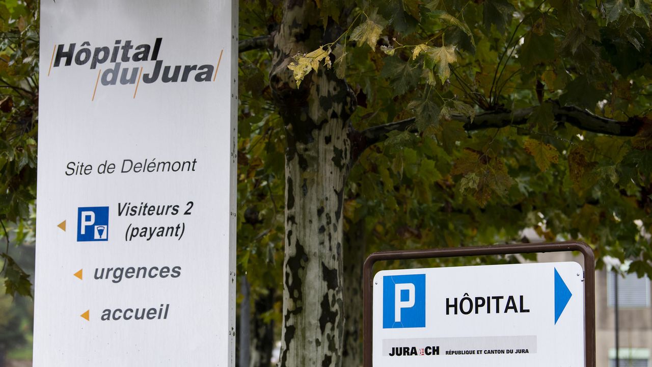 L'H-JU va construire un nouvel hôpital de soins aigus à Delémont. [Jean-Christophe Bott - Keystone]