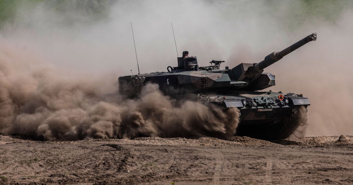 Berlin dostarczy czołgi Leopard na Ukrainę, potwierdza niemiecka prasa