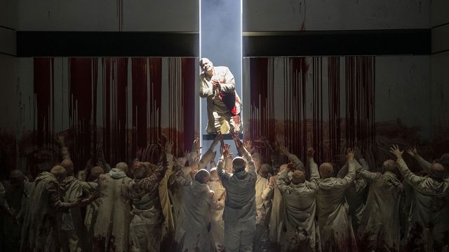 Une scène de la production de "Parsifal" au Grand Théâtre de Genève en janvier 2023. [Carole Parodi - GTG]