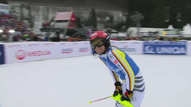 Spindleruv Mlyn (CZE), slalom dames II, 2e manche: Lena Duerr (ALL) s'impose devant Mikaela Shiffrin (USA) pour 6 centièmes [RTS]