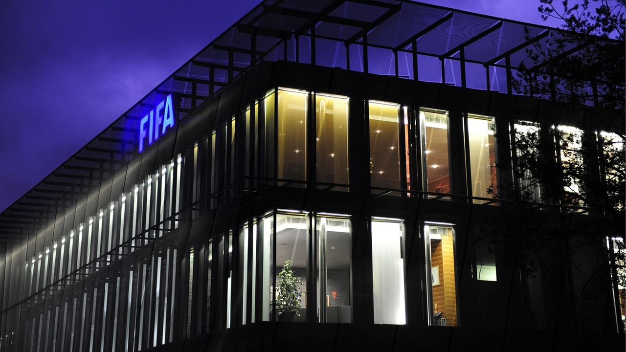 Le siège de la FIFA à Zurich. [Steffen Schmidt - Keystone]