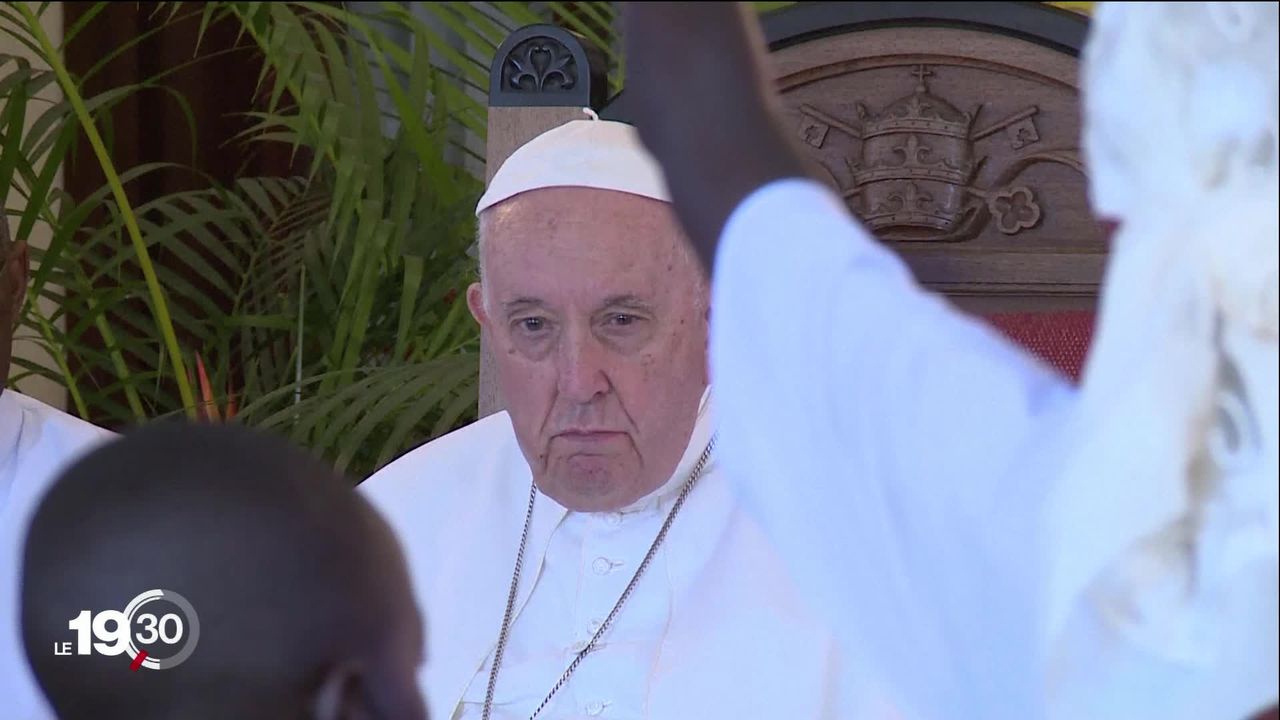 Pour les millions de chrétiens qui vivent en République démocratique du Congo, le déplacement du pape François suscite l'espoir [RTS]