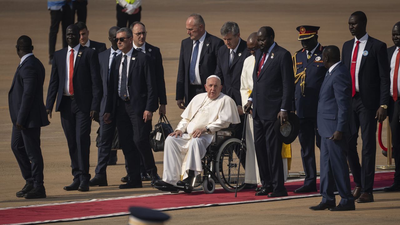 Le pape François est en visite au Soudan du Sud pour promouvoir la paix. [Ben Curtis - AP Photo]