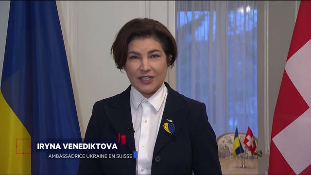 Iryna Venediktova : nouvelle ambassadrice d’Ukraine en Suisse [RTS]