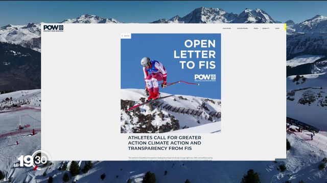 Les champions du cirque blanc pressent la Fédération internationale de ski de réduire drastiquement son empreinte carbone [RTS]