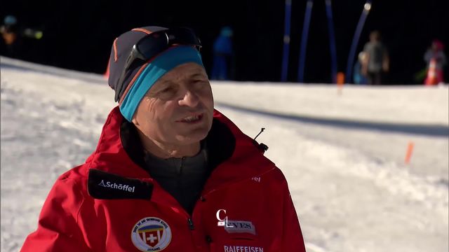 Entretien avec Yves Grundisch, directeur de l'école suisse de ski, Les Pléiades [RTS]
