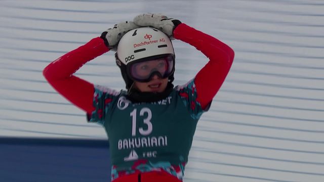 Bakuriani (GEO), slalom géant parallèle: Jessica Keiser (SUI) sort en huitièmes [RTS]