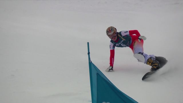 Bakuriani (GEO), slalom géant parallèle: Ladina Jenny (SUI) chute, Julie Zogg (SUI) passe en quarts [RTS]