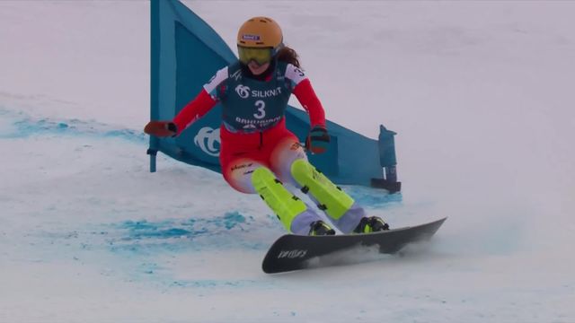 Bakuriani (GEO), slalom parallèle dames, 1-8e: Patrizia Kummer (SUI) éliminée [RTS]