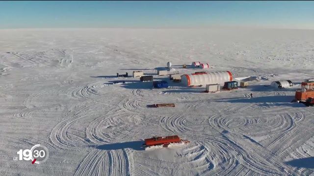 Pour comprendre l’évolution du climat, des chercheurs suisses creusent jusqu’à 2'700 mètres sous l’Antarctique [RTS]