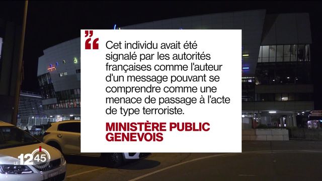La salle de concert Arena, évacuée samedi à Genève en raison de potentielles menaces terroristes [RTS]