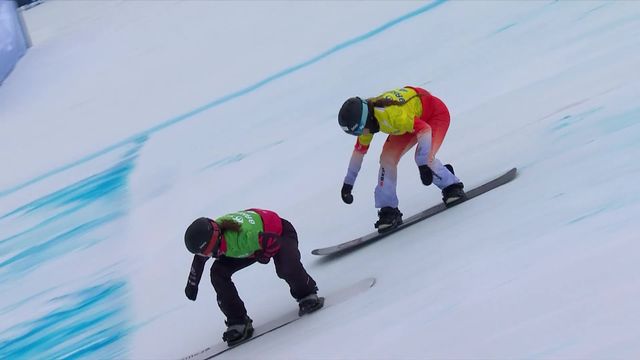 Bakuriani (GEO), snowboardcross par équipe: la Suisse de Koblet et Casanova termine 6e [RTS]