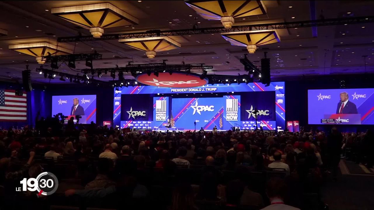 La conférence annuelle des conservateurs offre une tribune de choix pour les candidats à la prochaine présidentielle américaine. [RTS]