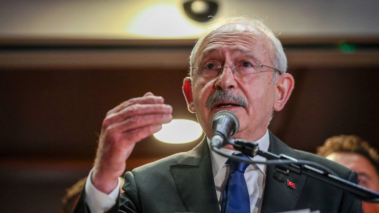 Kemal Kiliçdaroglu sera le candidat de l'alliance de l'opposition pour la présidentielle turque. [Eren Kaya - EPA/LP]