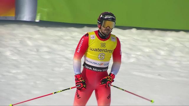 Kranjska Gora (SLO), slalom géant messieurs, 2e manche: Loic Meillard (SUI) [RTS]