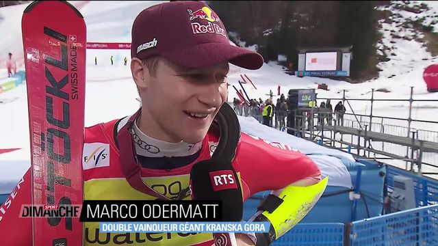 Ski alpin, Kranjska Gora (SLO): Marco Odermatt (SUI) s'impose encore en Géant [RTS]