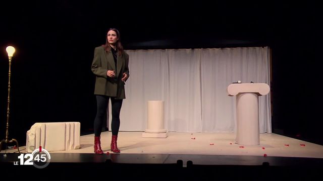 Laura Chaignat présente au Théâtre de Vidy son premier spectacle intitulé "Presque Phèdre". [RTS]