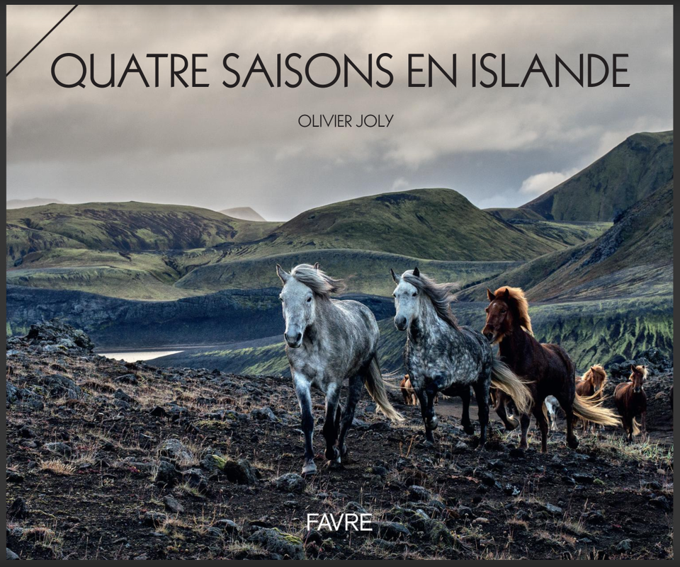 « Quatre saisons en Islande », de Olivier Joly, aux éditions Favre (2019)
