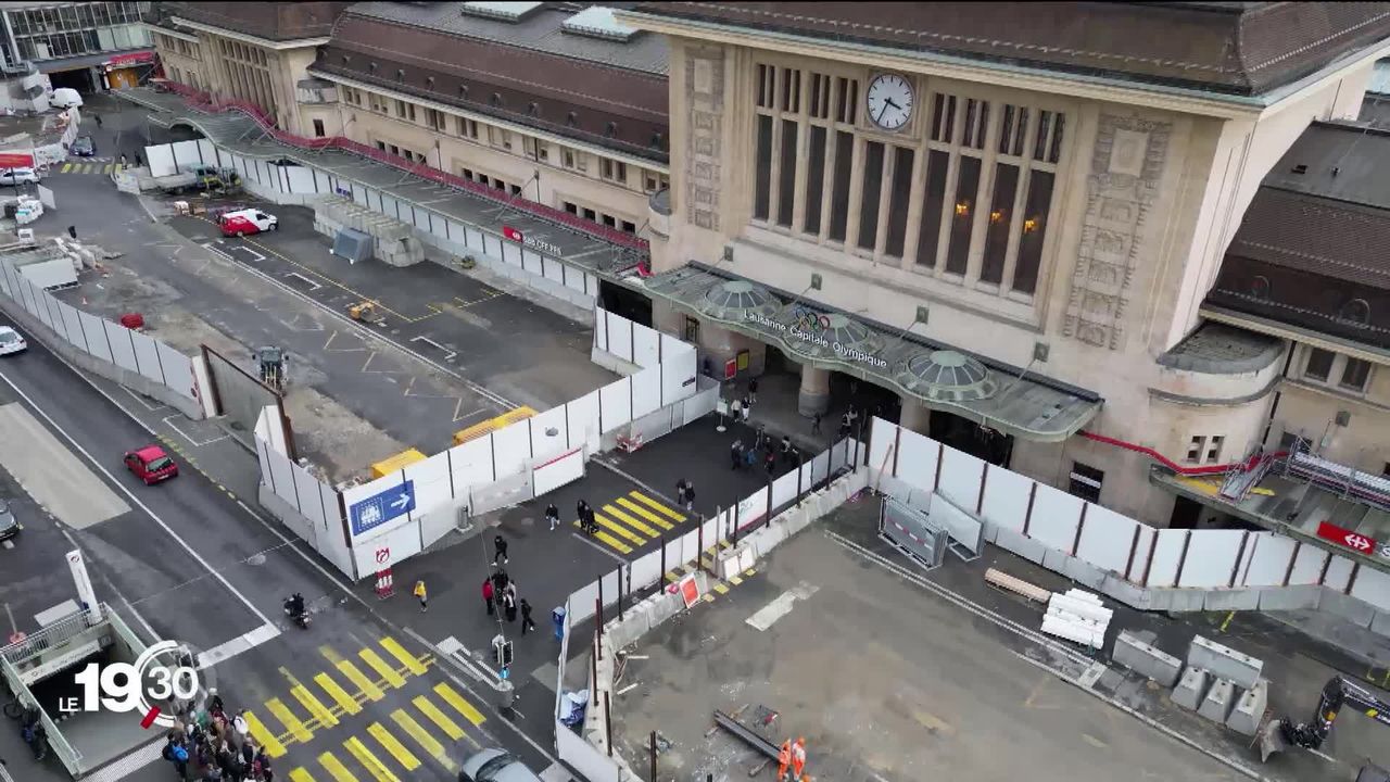 Un nouveau report important du chantier d’agrandissement de la gare de Lausanne sera annoncé demain. [RTS]