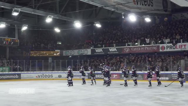 Hockey - Swiss League : Reportage lors de la soirée du premier match de finale de play-off entre la Chaux-de-Fonds et Olten [RTS]