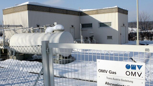 Station de l’entreprise énergétique autrichienne OMV à Finkenstein. [Daniel Raunig - Reuters]