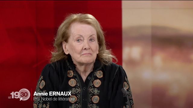Annie Ernaux, prix Nobel de Littérature, parle de son film "les Années Super8" réalisé avec son fils David Ernaux-Briot [RTS]