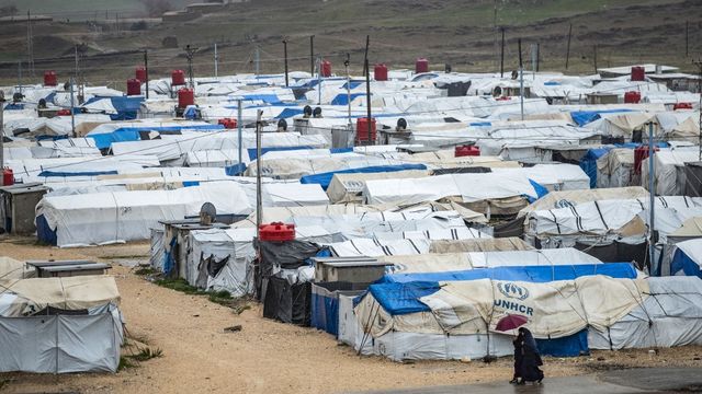 Le camp Roj, dans le nord-est de la Syrie [DELIL SOULEIMAN - AFP]