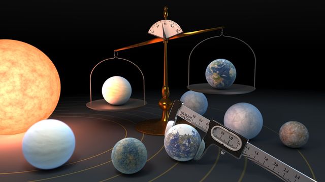 Une impression d'artiste du système planétaire TRAPPIST-1.
Img avec CP Unige
JPL/Caltech
NASA [JPL/Caltech - NASA]