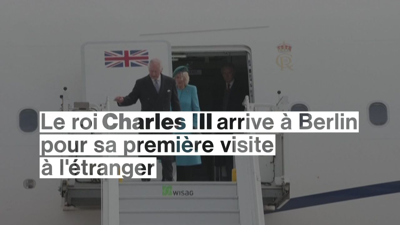 Le roi Charles III arrive à Berlin [RTS]