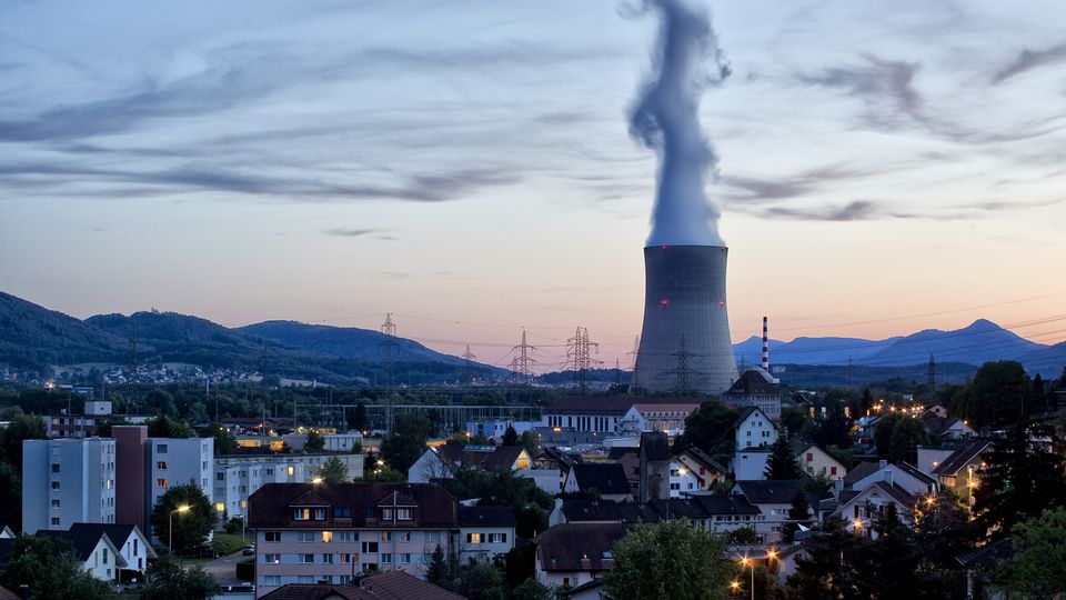 La central nucléaire de Gösgen, dans le canton de Soleure, photographiée le 29 mai 2011. [Alessandro Della Bella - Keystone]