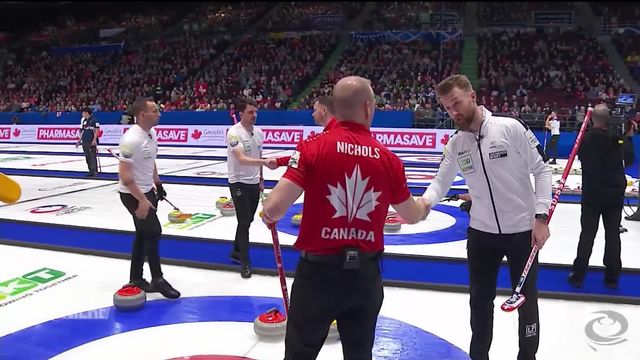 Curling, championnat du monde: Canada - Suisse (3-8) [RTS]