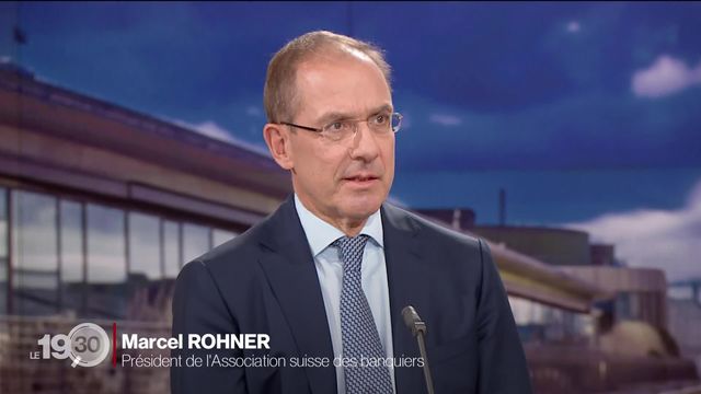 Le président de l'association suisse des banquiers, Marcel Rohner, fait le point sur la débâcle de Credit Suisse [RTS]