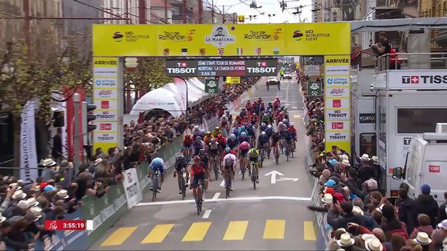 2e étape, Morteau (FRA) - La Chaux-de-Fonds: coup double pour Hayter (GBR), victoire d’étape et maillot jaune à la clé [RTS]