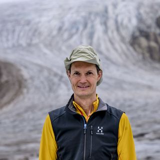 Matthias Huss, responsable du Réseau suisse de relevés glaciologiques. [JEAN-CHRISTOPHE BOTT - KEYSTONE]