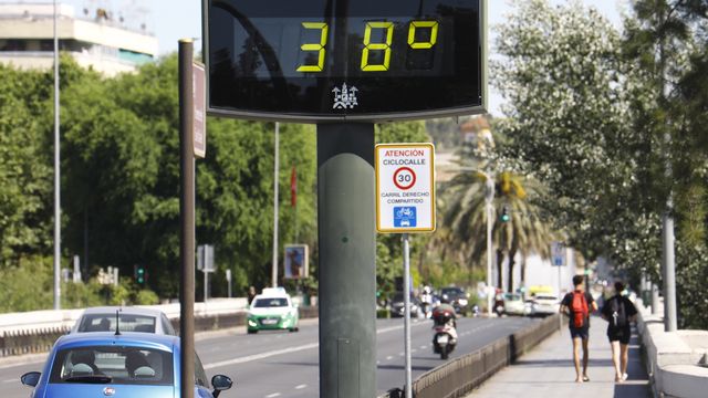 L'Espagne a enregistré un record de chaleur autour de 40 degrés en avril 2023. [Salas - Keystone]