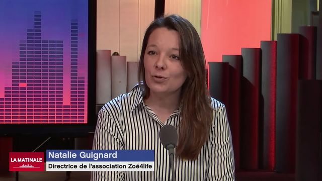 L'invitée de La Matinale (vidéo) - Natalie Guignard, fondatrice de l’association anticancer Zoé4Life [RTS]