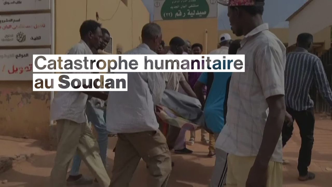 Les civils fuient le conflit au Soudan [RTS]