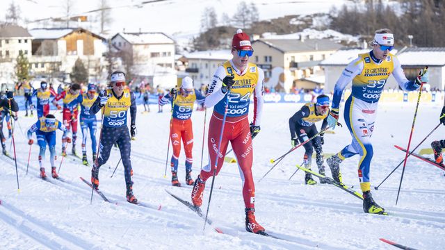 Les Grisons avaient déjà accueilli une étape du Tour de ski 2022 dans le Val Müstair. [Mayk Wendt - Keystone]