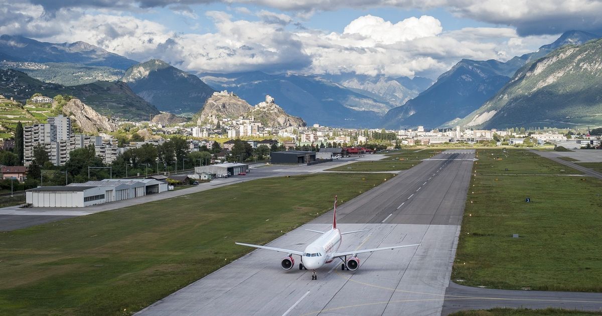 Les vols à vide des jets privés: une situation inutile et préoccupante à l’aéroport de Sion