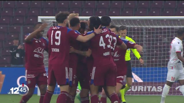 Football : Servette s'est adjugé le dernier derby du Rhône de la saison en étrillant un pâle FC Sion (5-0) [RTS]