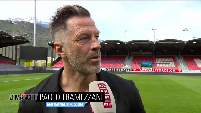 Football, Super League: Entretien avec Paolo Tramezzani [RTS]